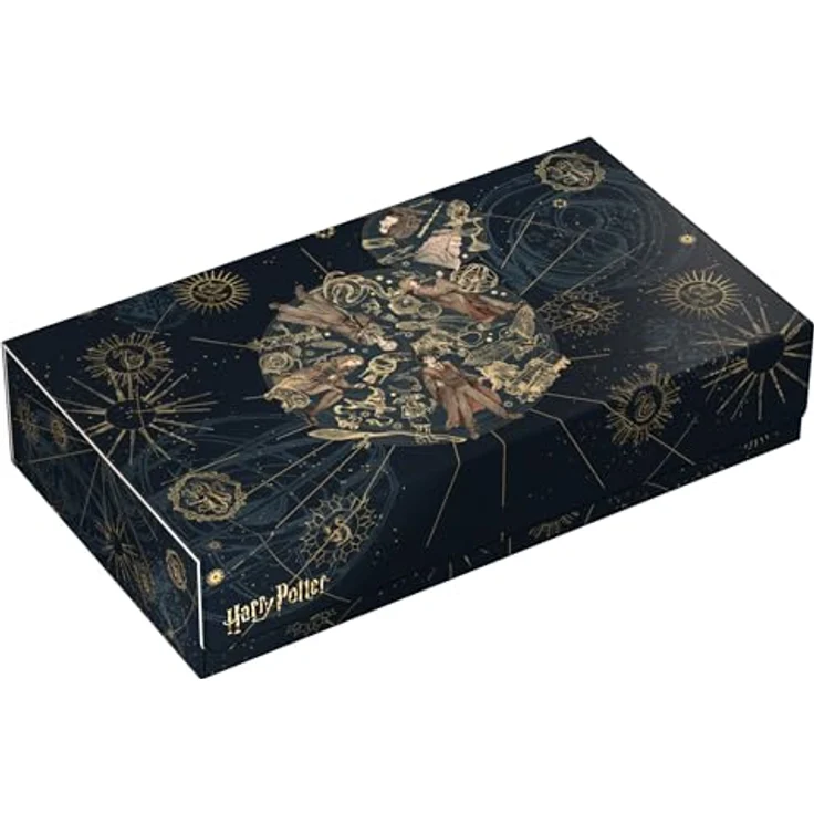 Ultimate Guard Omnihive 1000+ Xenoskin Harry Potter, Massenaufbewahrungsbox für 1000 doppelt gesleevte Karten, schwarz – Bild 1