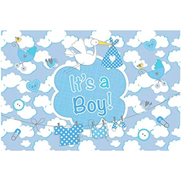 Geburt Mädchen It's a Girl Fahne fürs Fenster - 60x90 cm