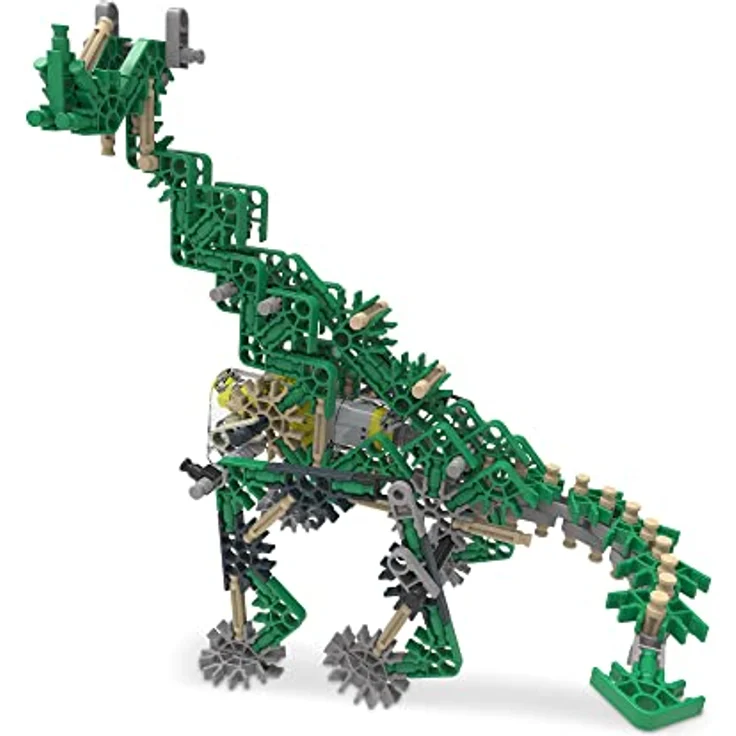 K'Nex 12468 Osaurus K'NEX Classics 255 Pc/ 2 Model-K'Nexosaurus Rex Building Set (Motorised), Mehrfarbig – Bild 2