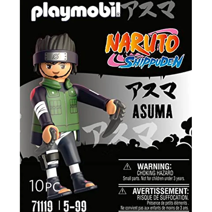 PLAYMOBIL Naruto Shippuden - Asuma Konstruktionsspielzeug – Bild 4