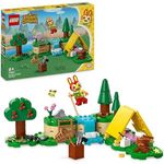 LEGO Animal Crossing 77047 Mimmis Outdoor-Spaß, kreatives Spielzeug mit Zelt und 164 Bausteinen, mehrfarbig
