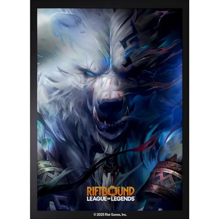 UVS Games Riftbound TCG: League of Legends Volibear Art Kartenhüllen, Standardgröße (100 ct) zur Kartenschutz – Bild 3