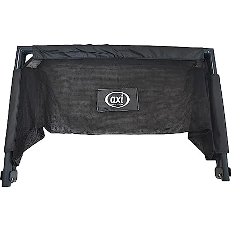 AXI Lionel Fußballtor klappbar 90 x 60 cm in Anthrazit für den Garten | Fussball Tornetz aus Metall mit Bodenverankerung | Fußball Tor für Kinder & Erwachsene – Bild 4