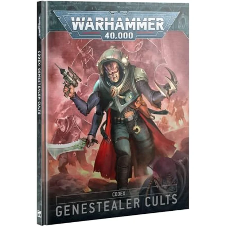 Games Workshop Warhammer 40k - Codex V.10 Genestealer Cults (En) - Combat Patrol, Kreuzzugregeln, 24 Datenblätter, fünf Abteilungen - 120 Seiten – Bild 1