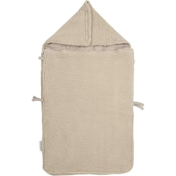 Meyco Baby Fußsack - Teddy Sand - 40x82cm - Einzelpackung