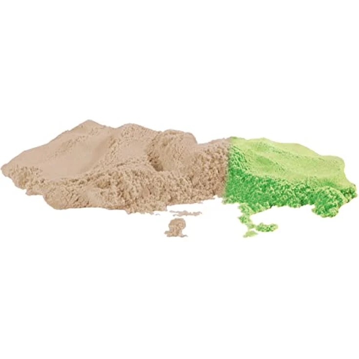 Simba 106344621 Art and Fun Spielsand Set Dinosaurier, 3X 200g Sand, Plattform, 4X Dino 3D Form, Fossilform, Roller, Messer, ab 3 Jahre, Mehrfarbig – Bild 4