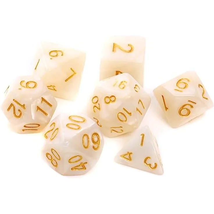 Knochen Set REBEL RPG - Perle - Weiß