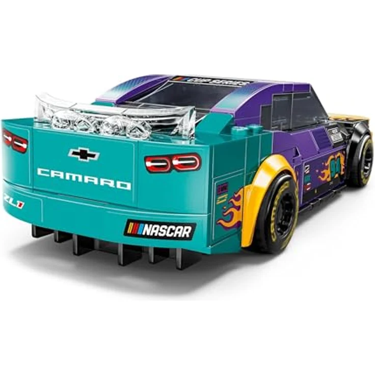 LEGO Speed Champions NASCAR Next Gen Chevrolet Camaro ZL1 Spielzeugauto; BAU- und Spielset mit Rennauto; Geschenk für Jungen und Mädchen ab 9 Jahren 76935 – Bild 3