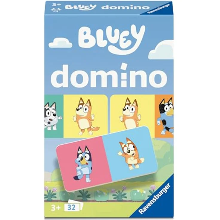 Ravensburger Bluey Domino, Brettspiel für Kinder zur Förderung von Konzentration und Wahrnehmung, ab 3 Jahren – Bild 6