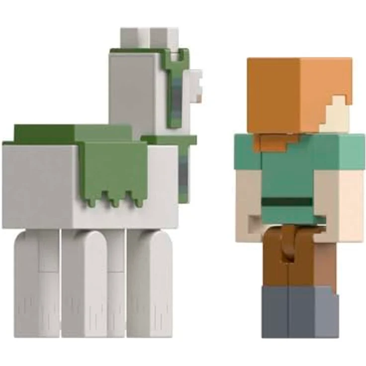 Minecraft Sammelfiguren, Sortiment mit Zufallsmodell, Mehrfarbig (Mattel HLB30) – Bild 3