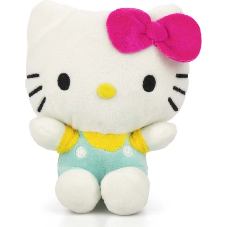 Tinisu Plüschfigur Hello Kitty Kuscheltier Kinder - 18 cm Plüschtier weiches Stofftier, Rosa