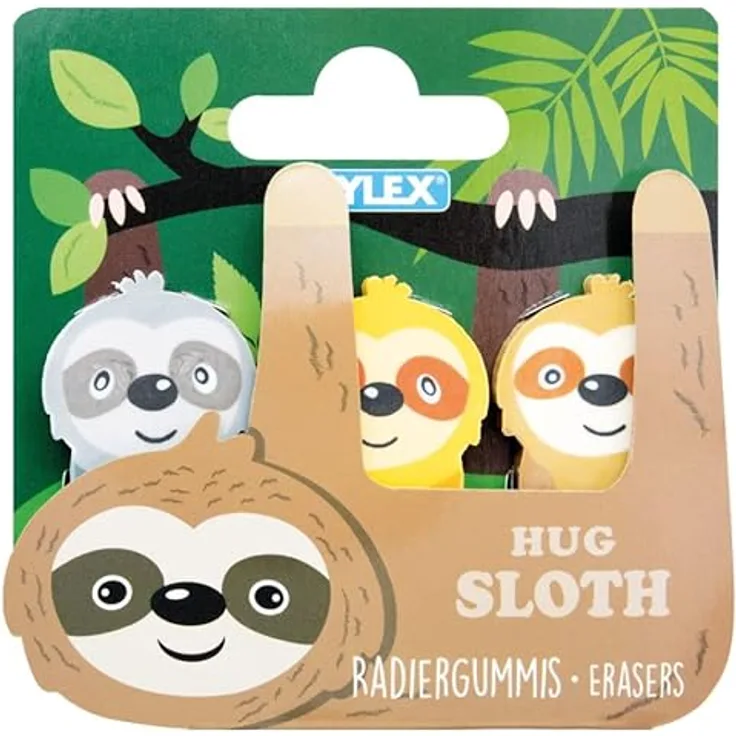 Stylex 34091 Radiergummi Set, 3 Stück