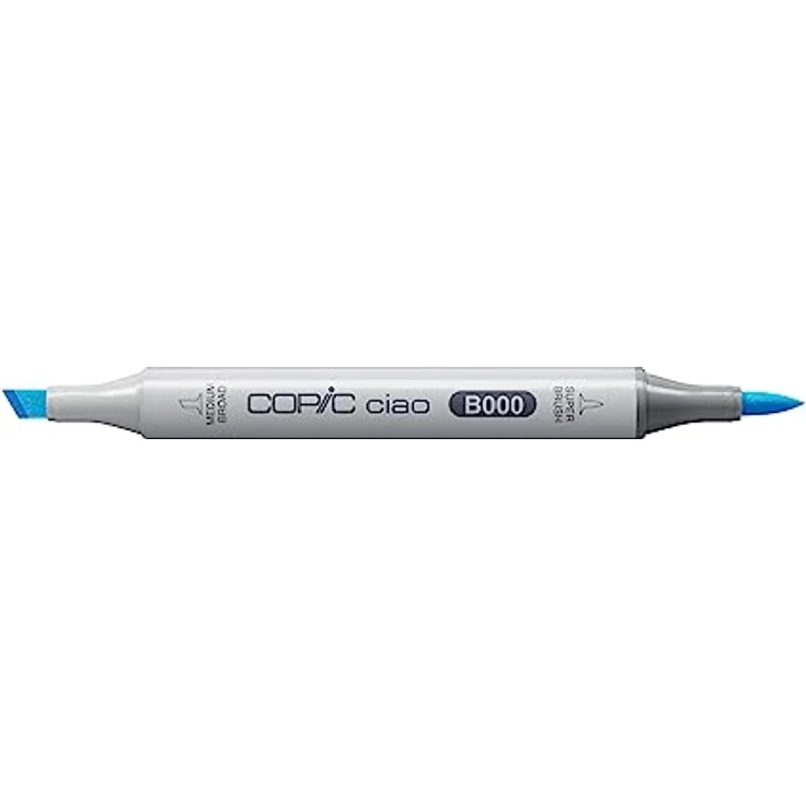 Copic Ciao Marker Typ B - 000, Pale Porcelain Blue, Allround Filzstift mit dualem Spitzensystem, schnelltrocknend und wischfest – Bild 2