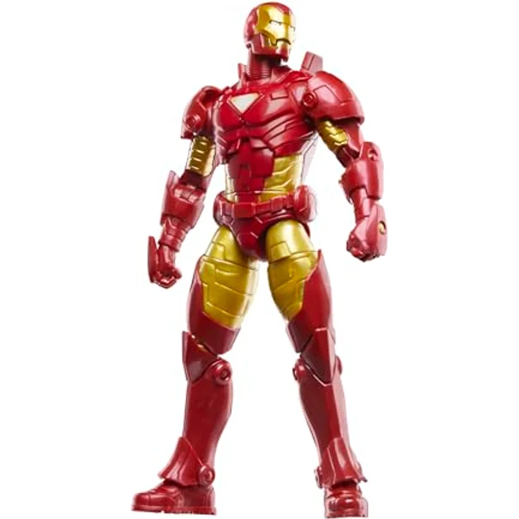 Marvel Legends Series Iron Man (Model 20), 15 cm Comics Action-Figur mit 6 Zubehörteilen und 20 Bewegungspunkten, im Retro-Blister-Pack – Bild 4