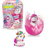 Craze INKEE Unicorn | Badebombe Kinder mit Überraschung, Badekugel 100g mit Einhornfiguren, Pop-Corn Duft - Preisvergleich