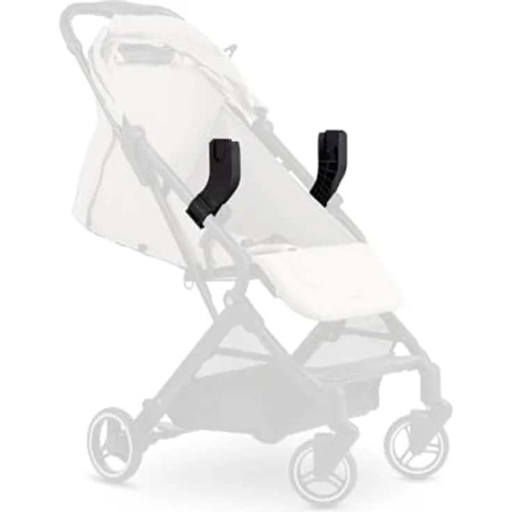 Hauck Babyschalen Adapter für Travel N Care - Schwarz, kompatibel mit Cybex, Kiddy, Joie, Kinderkraft und Maxi-Cosi, einfach zu montieren