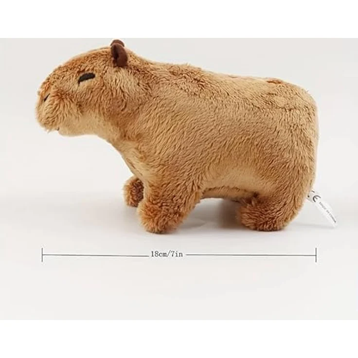 Tinisu Kuscheltier Capybara Kuscheltier - 20 cm Plüschtier Wasserschwein Stofftier – Bild 2