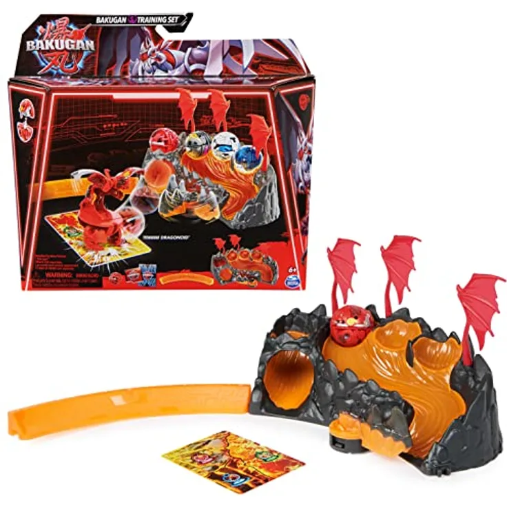 Bakugan 3.0 Training Set, Trainingslandschaft mit individuell zusammenstellbarer Actionfigur und Sammelkarten, unterschiedliche Varianten, für Kinder ab 6 Jahren
