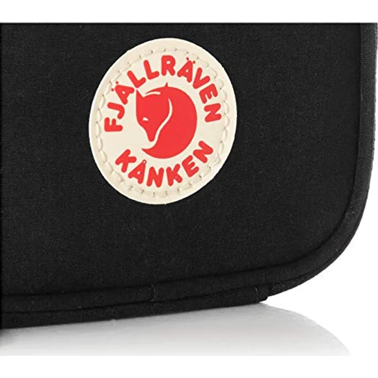 Fjällräven Kanken Card Wallet, Geldbörse aus 100% Polyester, 11.5 cm x 2.5 cm x 9 cm, schwarz – Bild 3