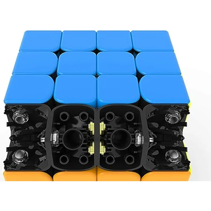 GAN 460 M Speedcube, 4x4 magnetischer Meister Würfel Gans 460M Puzzle Spielzeug(Stickerlos) – Bild 6