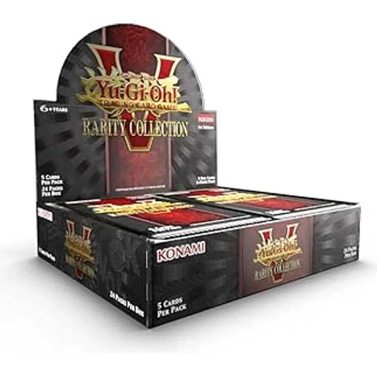 Konami Yu-Gi-Oh! Rarity Collection V Display, 24 Booster Packs für Sammler und Spieler, Englisch – Bild 1