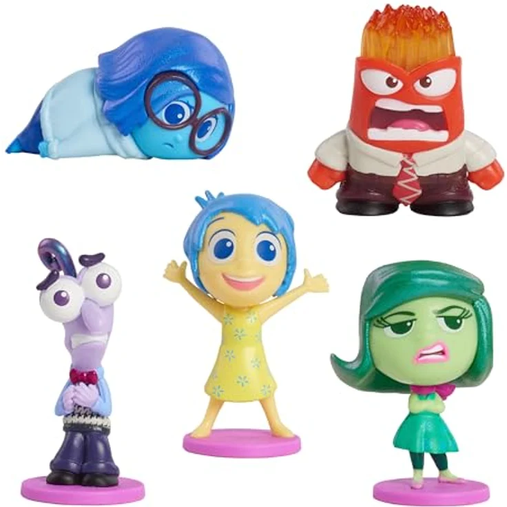 Just Play Disney und Pixar Alles Steht Kopf 2 All The Feels – Figurenset mit 5 Minifiguren, emotionales Kinderspielzeug ab 3 Jahren – Bild 5