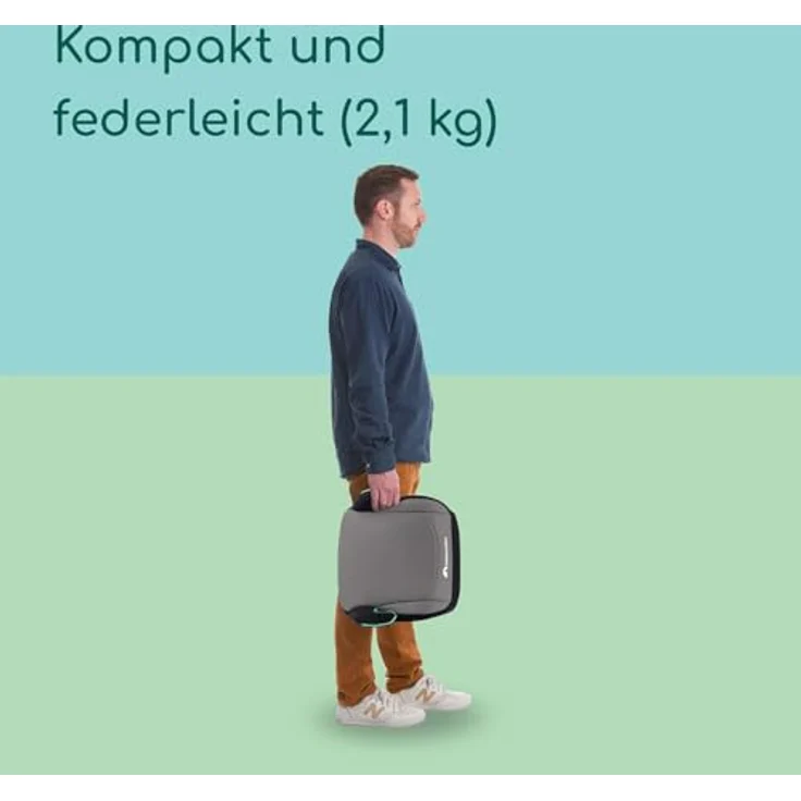 Bebeconfort Manga i-Fix Sitzerhöhung, ISOFIX-Sitzerhöhung, leichtgewichtige Auto-Sitzerhöhung, von 6 bis 12 Jahren, 22–36 kg, 125–150 cm – Bild 7