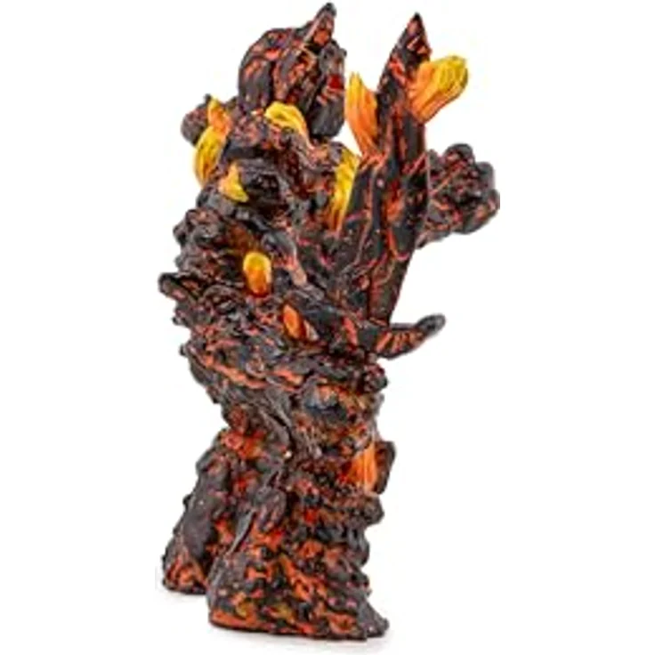 Papo Deutschland GmbH Feuer-Golem 5, detailreiche Sammelfigur in Schwarz und Orange, 15 cm mit Waffe – Bild 10