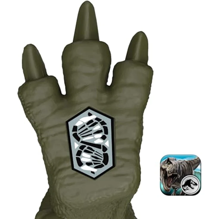 Mattel Jurassic World - Gigantic Thrashers - Tyrannotitan Actionfigur mit Schwanzangriffsbewegungen – Bild 5