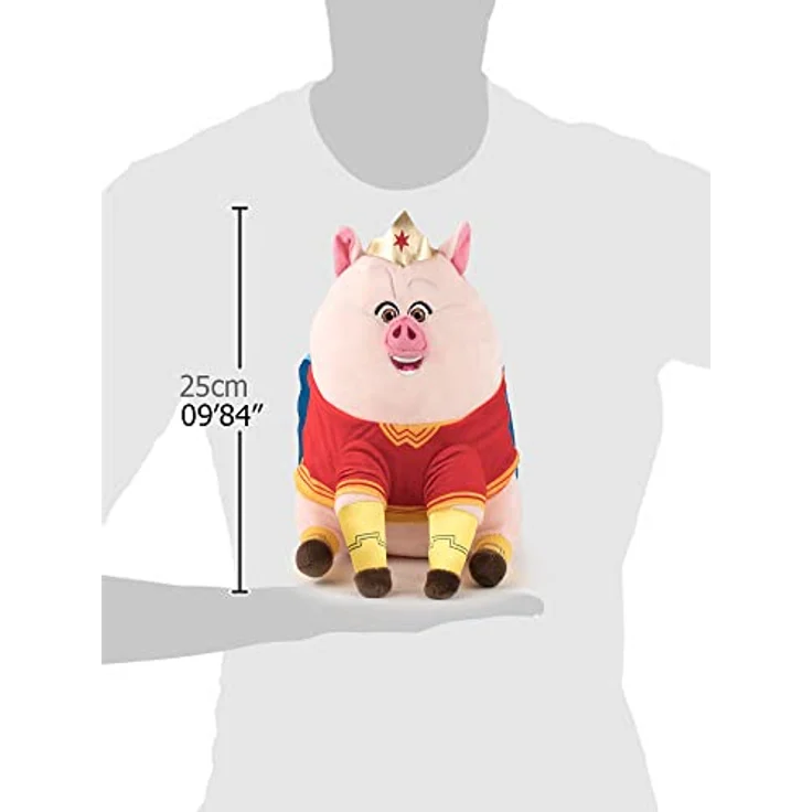 DC League of Super Pets - PB Plüsch Schwein 27 cm – Bild 5