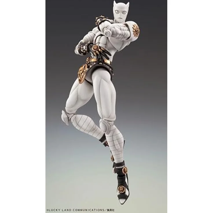 Medicos Entertainment JoJo's Bizarre Adventure: Diamond Is Unbreakable Super Actionfigur Chozokado (Killer Queen) 16 cm, detailreiche Sammelfigur mit austauschbaren Teilen – Bild 3