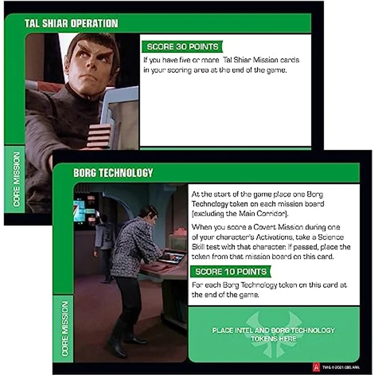 Gale Force Nine Star Trek Away: Mission Set – Sela, Brettspiel, mehrfarbig, Kunststoff – Bild 4
