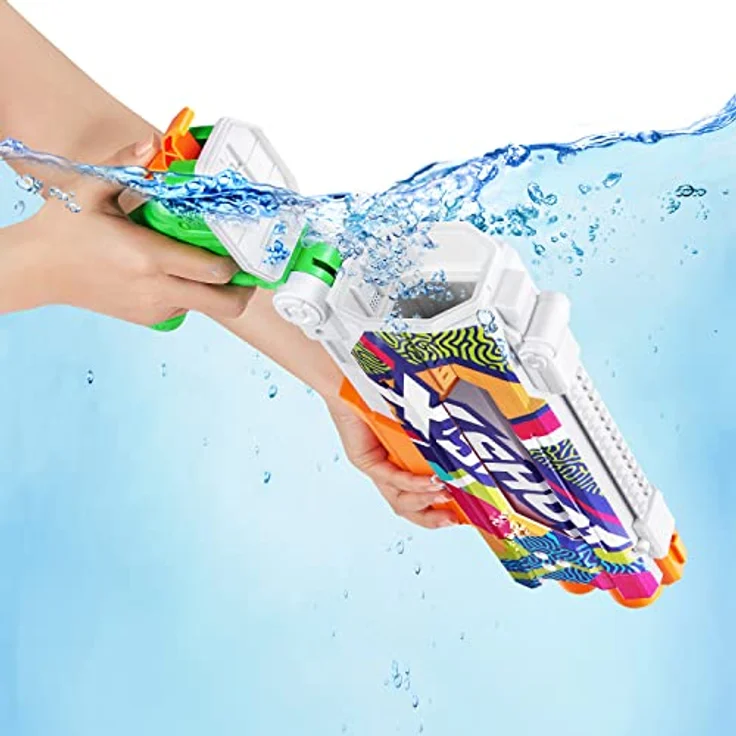 ZURU XShot Skins Wasserpistole, Pump Action mit Fast Fill Technologie, 1 Stück – Bild 7