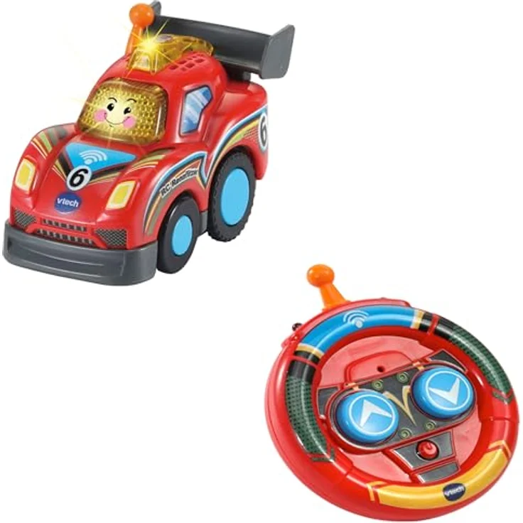 Vtech TUT TUT Baby Flitzer - RC Rennflitzer, ferngesteuert mit fröhlichen Sätzen und Melodien, blau – Bild 2