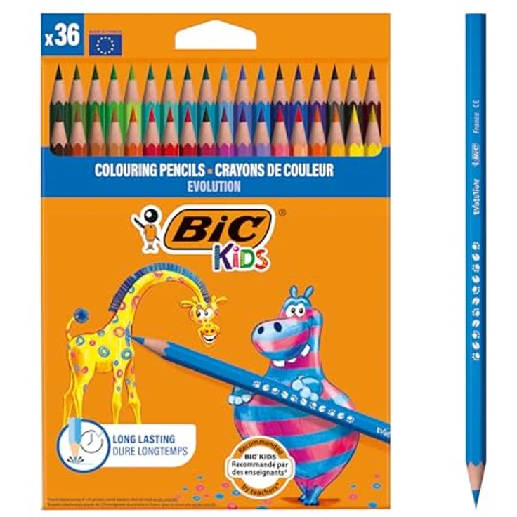 Bic Kids 950526 Buntstift ECOlutions EVOLUTION 36 Stück 36 Farben sortiert – Bild 2