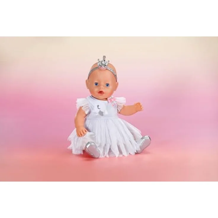 Baby Born Puppenkleidung Ballerina-Outfit, mit Kleiderbügel, weiß, 43 cm – Bild 4
