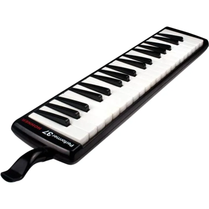 HOHNER Melodica, Performer, schwarz, weiße/schwarze Tasten