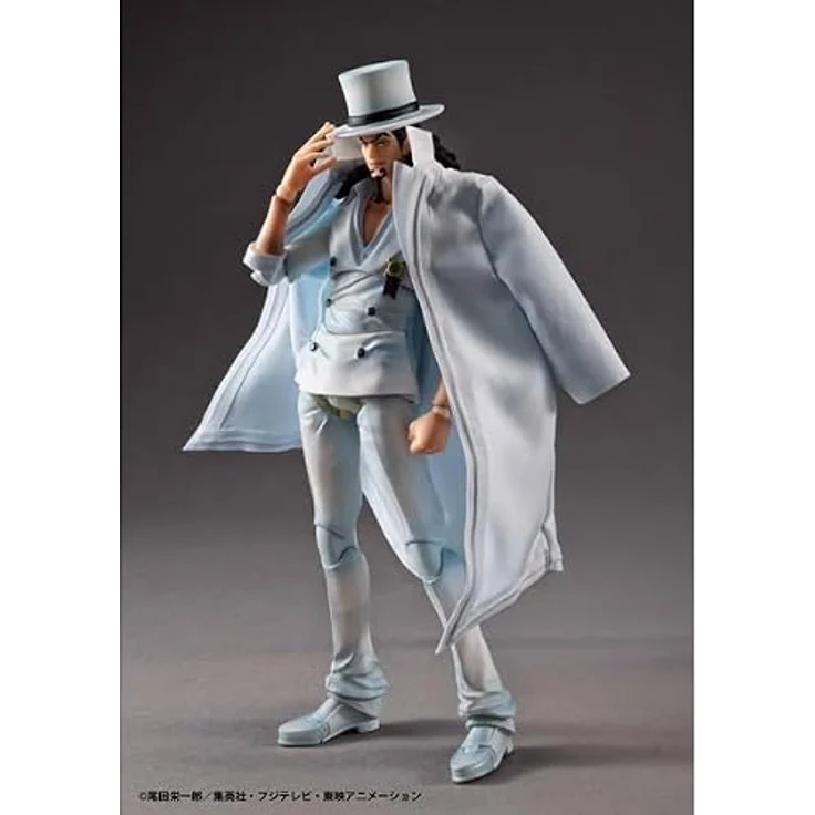 Megahouse One Piece Variable Action Heroes Actionfigur Rob Lucci Ver. 1.5, 18 cm, bewegliche PVC-Figur mit detailreicher Nachbildung – Bild 2