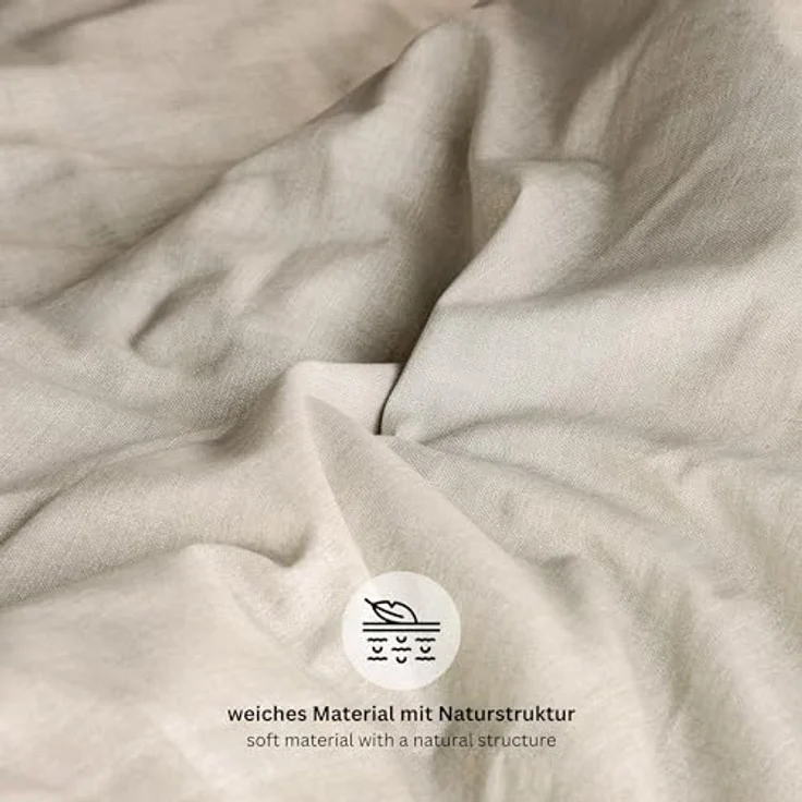 Esprit Home NEU! Premium Bettwäsche 155 x 220 cm Baumwolle 2teilig - Grau - inkl. einem Kopfkissenbezug 80x80cm - Sportlicher UNI Look mit ESPRIT Logostickerei – Bild 5