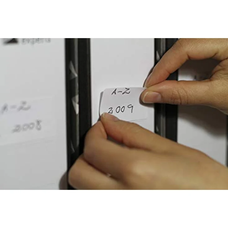 APLI 1857, Etiketten A5, weiß, 8,0 x 12,0 mm, 15 Blatt, permanent klebend, exzellente Druckqualität für Inkjet, Laser und Handbeschriftung – Bild 3