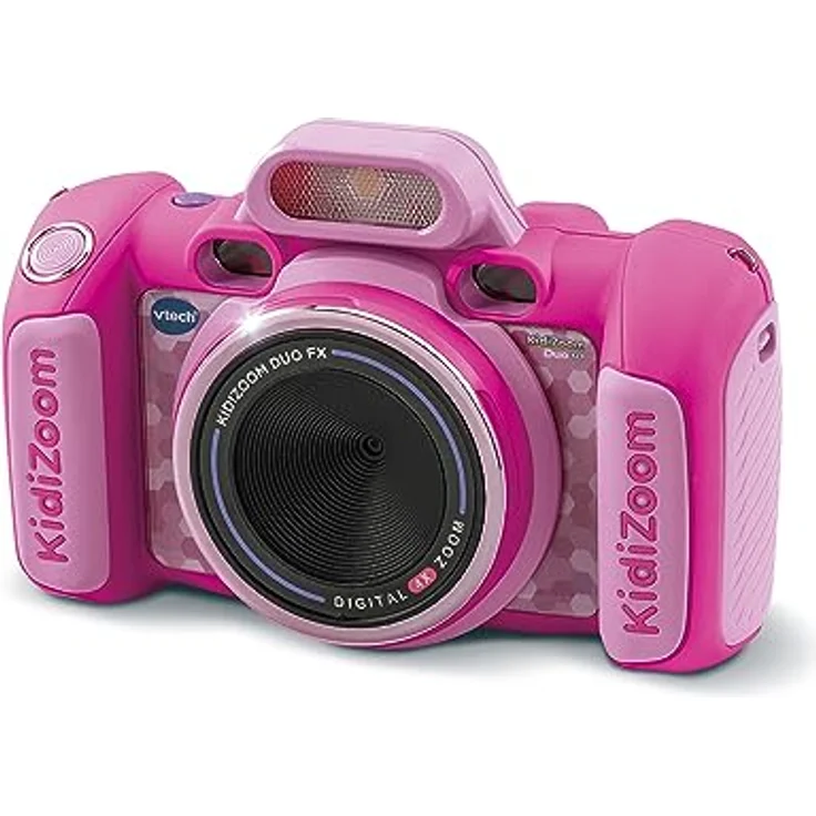 VTech KidiZoom Duo FX, Digitalkamera für Kinder, 8 MP, rosa, mit Comic-Studio, Farbdisplay und lustigen Effekten – Bild 1