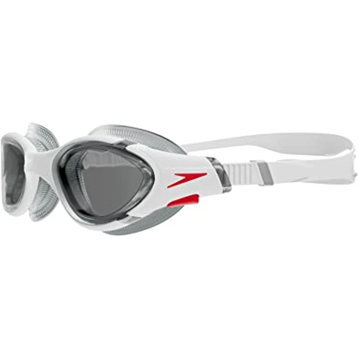 Speedo Unisex Erwachsene Biofuse 2.0 Schwimmbrille, Weiß, Einheitsgröße – Bild 2