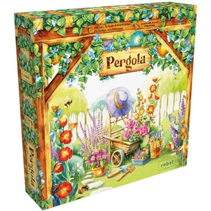 Rebel Pergola, Familienspiel für 1-4 Spieler, ab 10 Jahren, 45-60 Minuten Spielzeit, deutsch