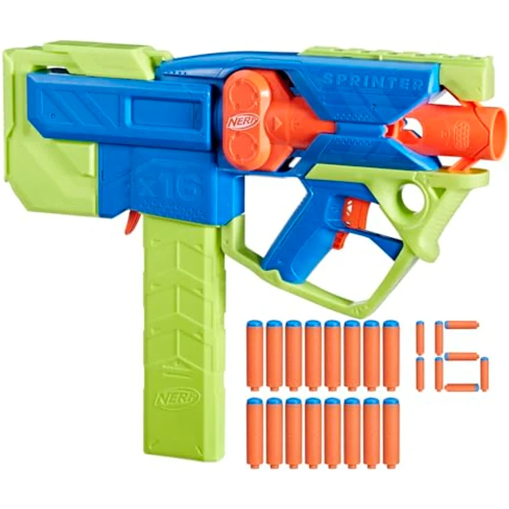 NERF N Series Gear Up Pack, 3 Blaster, 18 Nerf N1 Darts, nur kompatibel mit Nerf N Series Blastern – Bild 2