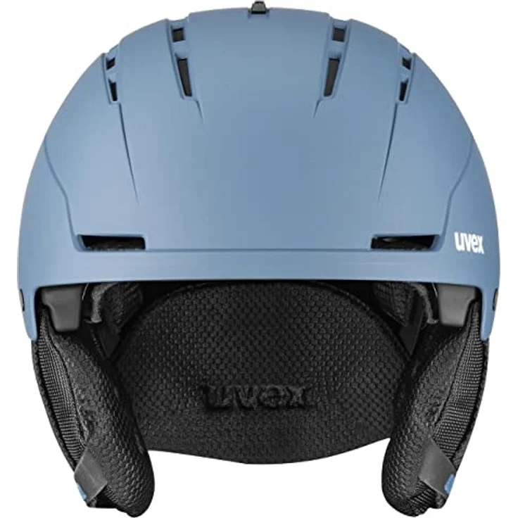 uvex Stance - robuster Skihelm für Damen und Herren - individuelle Größenanpassung - optimierte Belüftung - Stone Blue matt - 51-55 cm – Bild 2
