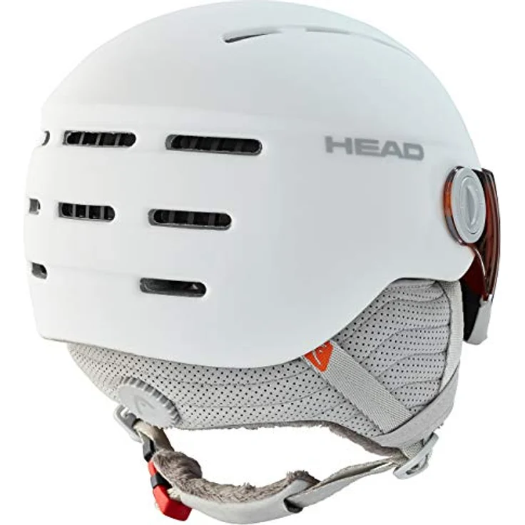 HEAD QUEEN Visier Skihelm für Erwachsene, Frauen, White, XS/S – Bild 2