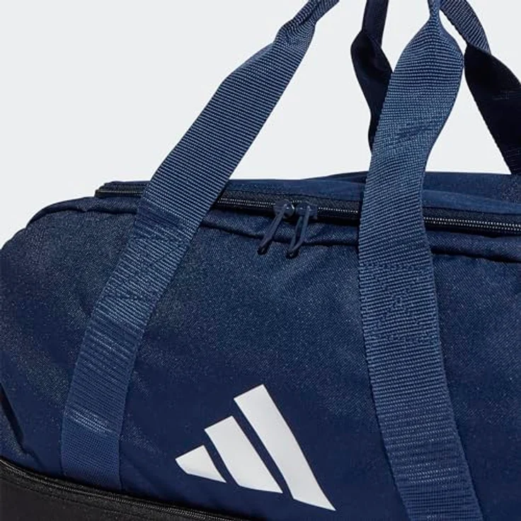 adidas Performance Sporttasche TIRO L DU S BC, Fußballausrüstung, strapazierfähiges Hartschalen-Bodenfach, blau – Bild 3