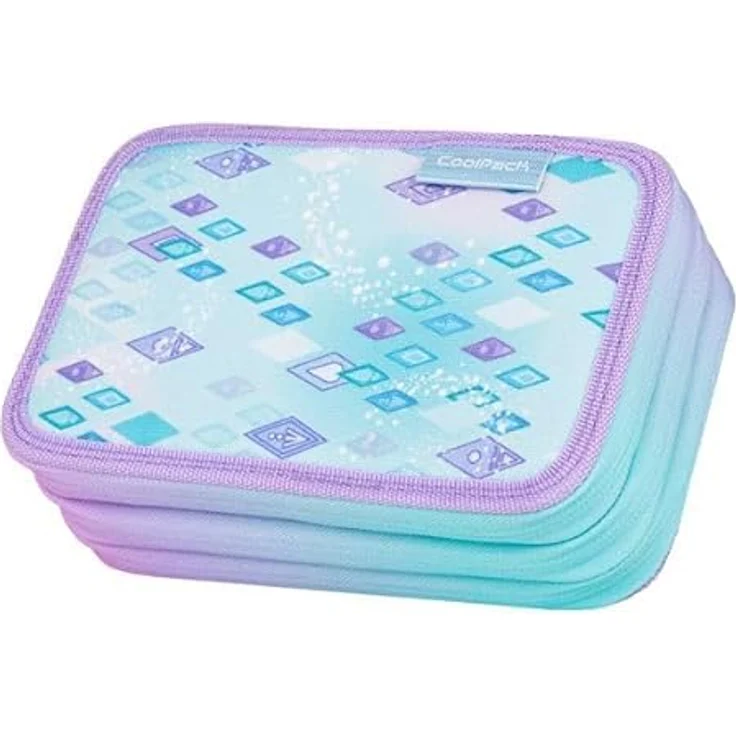 CoolPack Federmäppchen Etui, Disney, Frozen, befüllt mit Buntstiften und Fasermalern – Bild 2