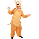 Funidelia | Jerry Kostüm - Tom & Jerry für Herren und Damen - Zeichentrickfilm, Katze, Maus - Braun, Größe M-L