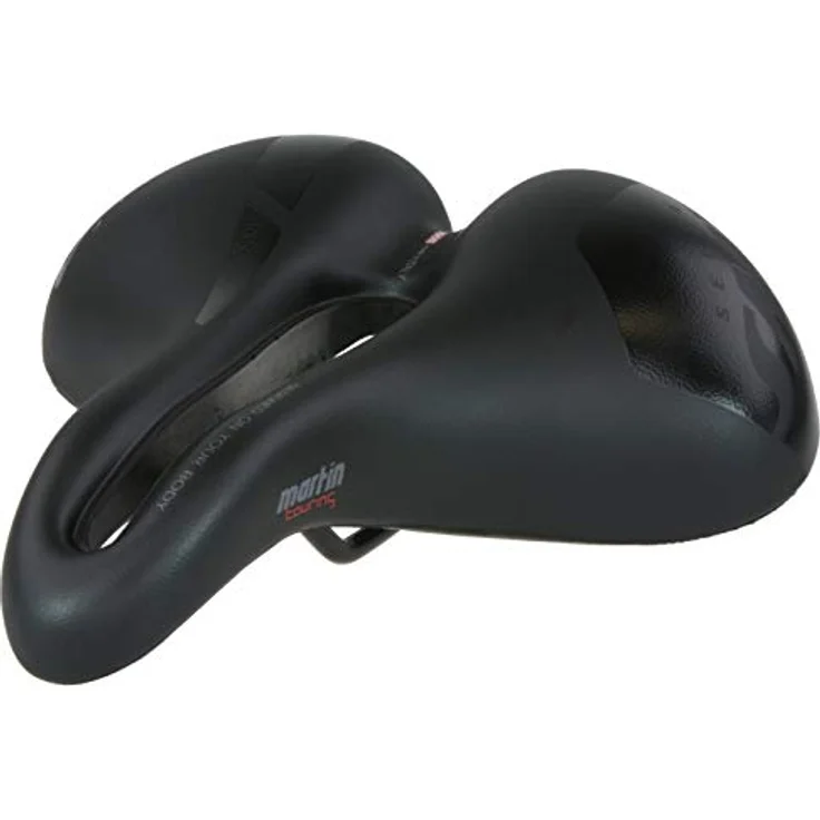 SMP Unisex – Erwachsene Martin Touring Sattel, Schwarz, Einheitsgröße – Bild 1